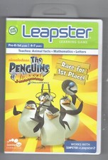 Leapfrog Leapster Nickelodeon The Penguins Of Madagascar Race for 1st Place