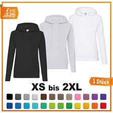 Fruit of the Loom DAMEN Hoodie Hoody XS XXL  ...