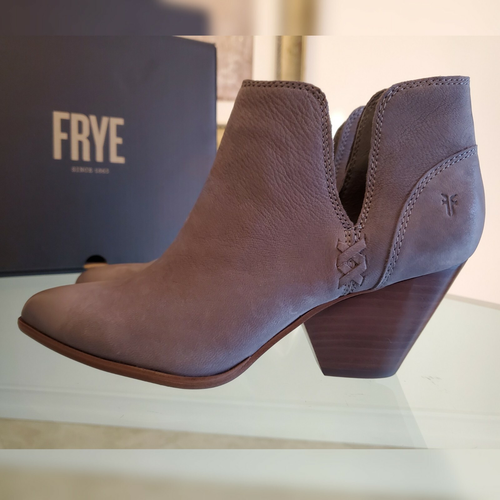 frye reina cut out bootie