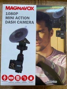 Magnavox 1080P Mini Action Dash Camera New. Free Shipping! 731398904310