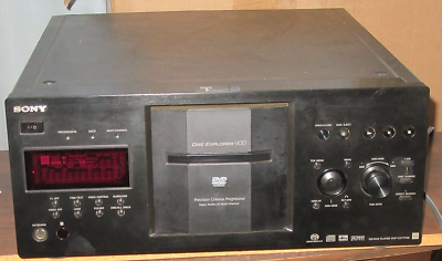 SONY DVP-CX777ES CD/DVD Disc Explorer 400 Disc Changer w/remote