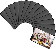 Lot de 15 cadres photo magn tiques avec poche transparente, 10,2 x 15,2 cm