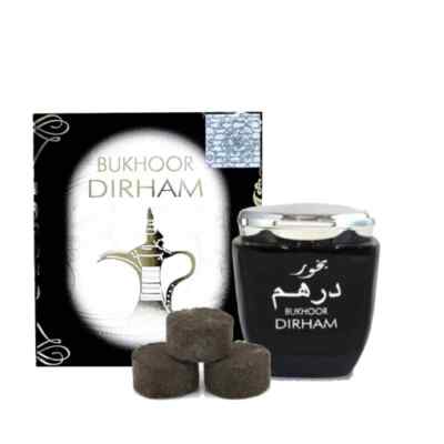 Bukhoor Dirham Silver 80g Ard Al Zaafaran Weihrauch
