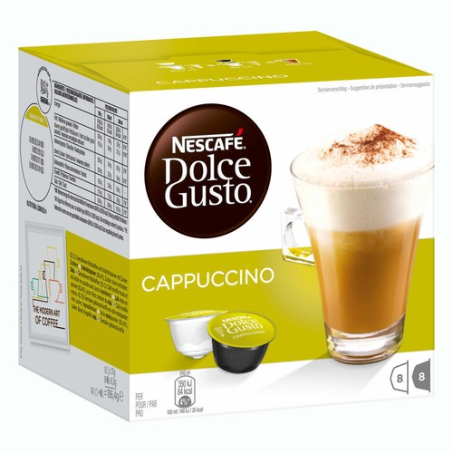 Nescafé DOLCE GUSTO Cappuccino Milchkaffee KaffeeKAPSEL 64 KAPSELN(32 Portionen) - Bild 2 von 3
