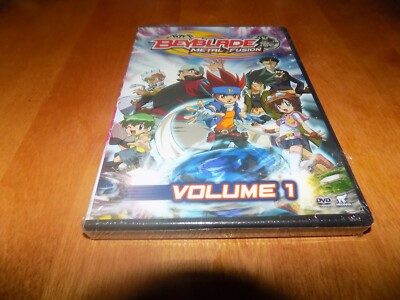 BEYBLADE METAL FUSION VOLUME 1 One Anime 7 Episodes Episode TV DVD