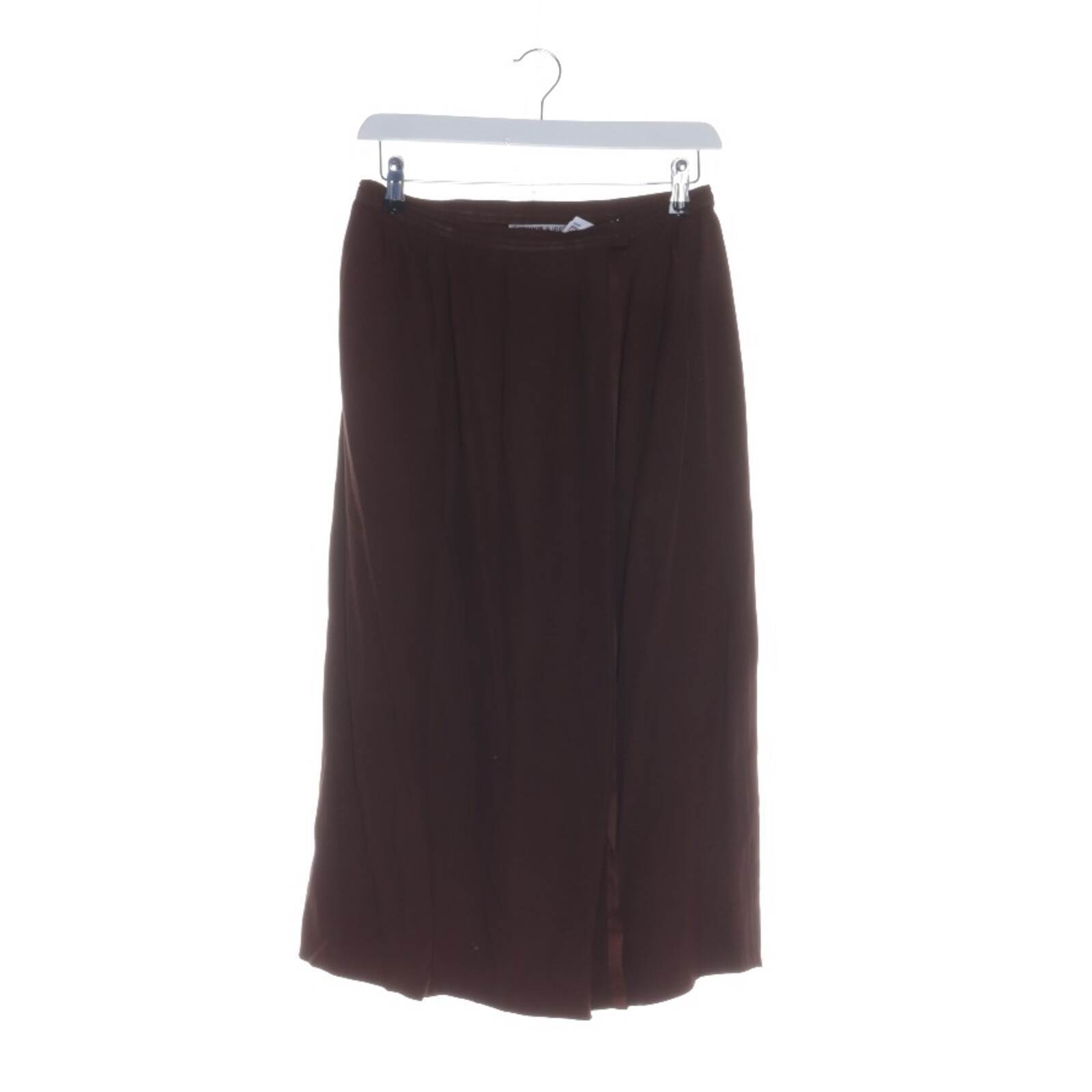 Gonna Saint Laurent Marrone M