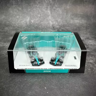 Spark 1/64 Mercedes-AMG F1 W15 Singapore GP 2024 2-pc Set Spark 1/64 Mercedes-AMG F1 W15 Singapore GP 2024 2-pc Set