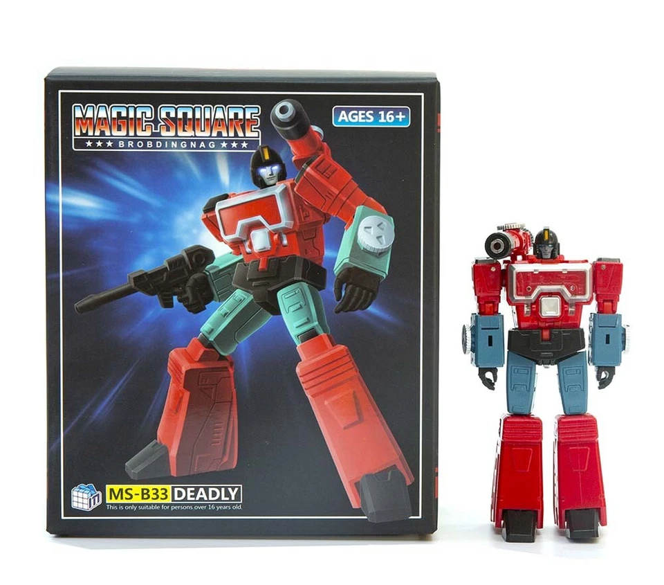 MS Toys MS-B33 Perceptor G1 Deadly Magic Square Transformation Toys - Image 3 of 4