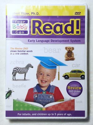 NEW SEALED Your Baby Can Read Early Language Development The Review DVD