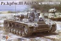 Blitz By Takom 8011 - Pz.Kpfw Iii Ausf. N Mit Winterketten