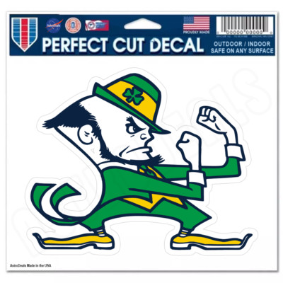 Notre Dame Fighting Irish Logo NCAA College Vinyl Sticker Decal *Size: 3''-12''*