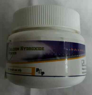 Calciumhydroxid extra feines Pulver 10 gm. Prime Dent