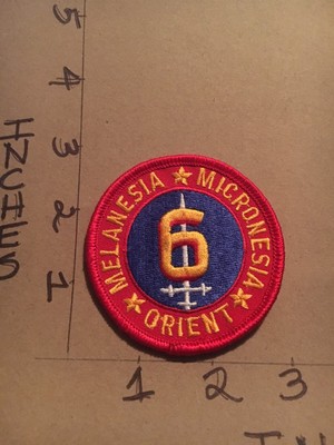 USMC US Marine 6th Marine Division patch 4/22/25 modern