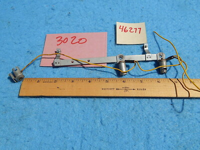 Wurlitzer wallbox 3020 Program Holder Lamp Bar Assembly # 46277 Right Hand