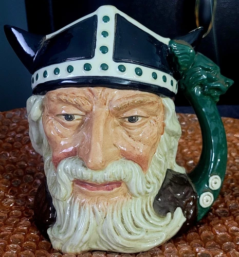 Royal Doulton:  1958 "Viking" (D 6496) 7" Mug/Jug "RARE Beauty"!!