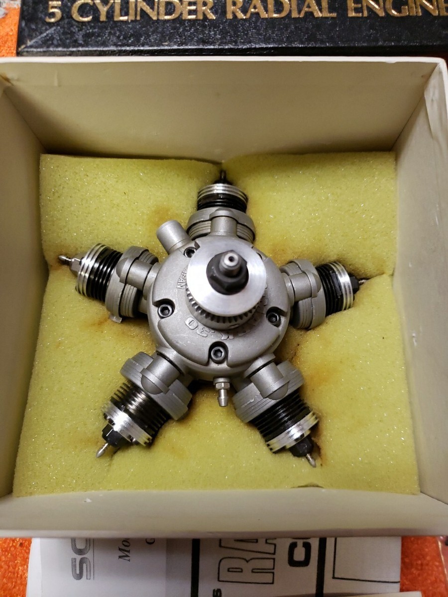 G-mark Motor - G-MARK .30 5 Cylinder Radial Engine - New | eBay