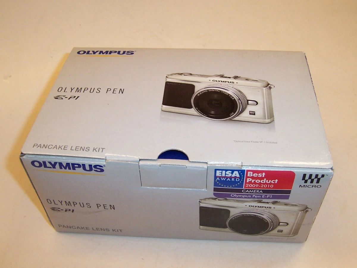 Olympus PEN E-P1 12.3 MP Digital Camera - Silver (Kit w/ 17mm Lens)