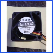 SANYO 109P0424H6D19 4020 DC24V 0.07A 3-Wire Inverter Cooling Fan