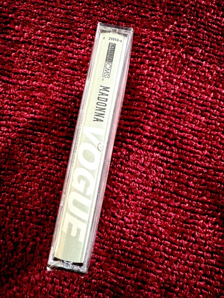 MADONNA VOUGE CASSETTE TAPE SEALED MINT MAXI DANCE MUSIC SINGLE PROMO MIXES OOP - Image 3 of 4