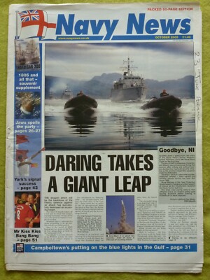 MARINE NEWS / OKT 2005 / HMS VICTORY / WAS FÜR EINE GLORREICHE THING MUSS EIN SIEG SEIN
