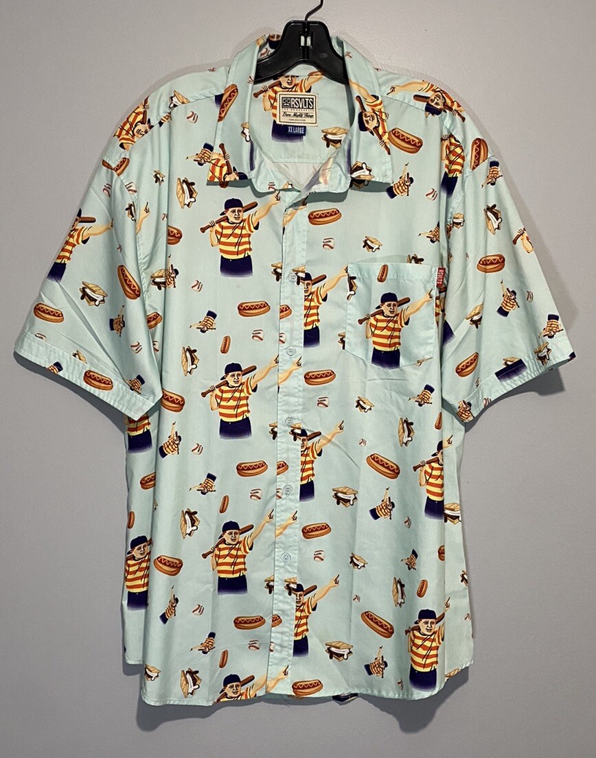 RSVLTS The Roosevelts Shirt XXL The Sandlot Hot Dogs Baseball Dare Mighty  Things