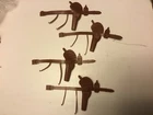 4 CXR cavalry holsters marx johnny west 1/6 brown