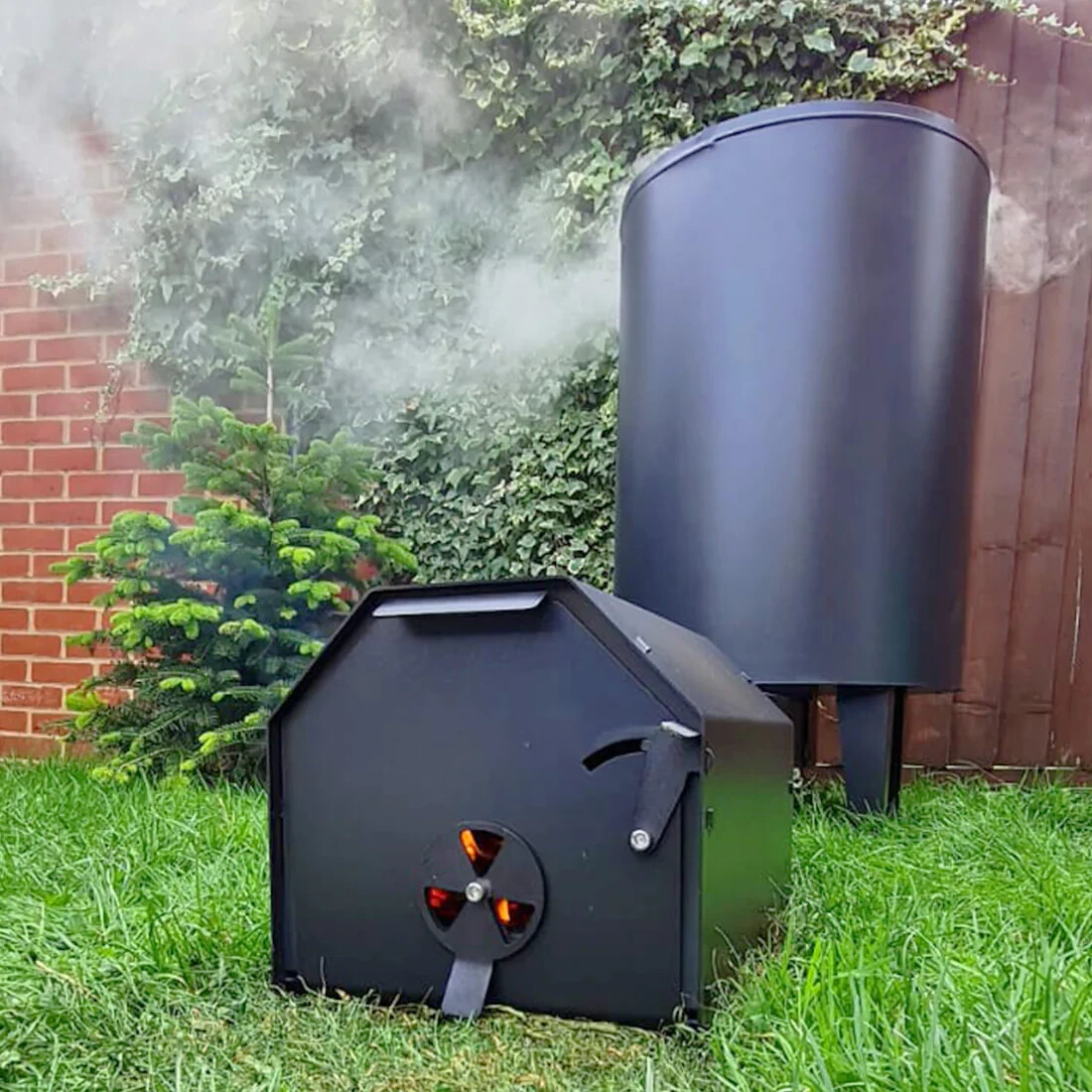 Volcann BBQ Meat Fish Smoker Store Meat Barbecue Grill Curing