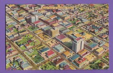 AERIAL VIEW OF AMARILLO, TEXAS VINTAGE PC 2576