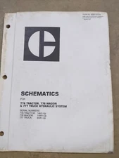 CAT Schematics For 776 Tractor, 776 Wagon, 777 Truck Hydraulic System Manual