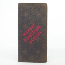   Louis Vuitton  Brazza NM Monogram Dust Long Wallet Rank A  Bi-fold Wallet  