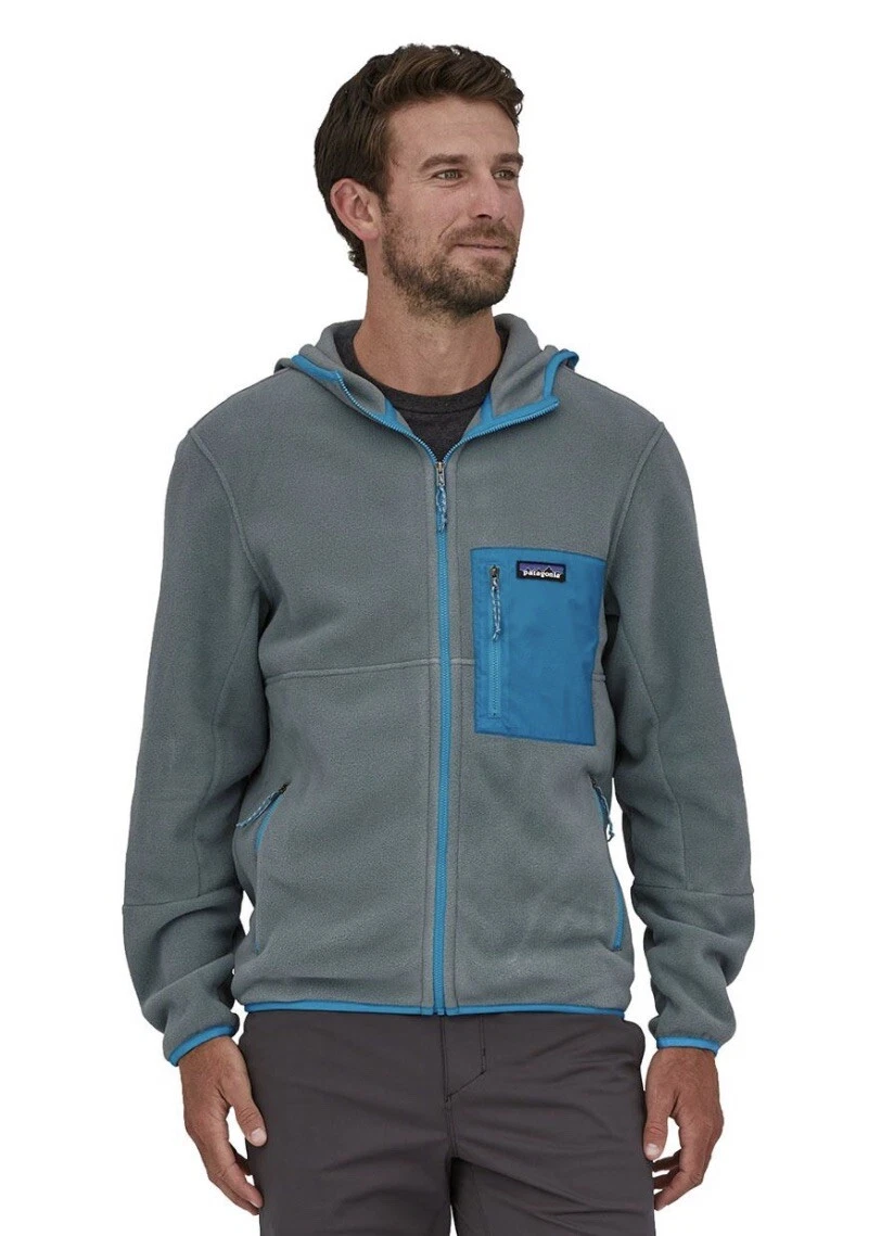 patagonia plume grey hoodie