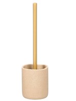 KlobüRste ToilettenbüRste Wc-BüRste Beige 37Cm Wc-Garnitur Polyresin Badezimmer