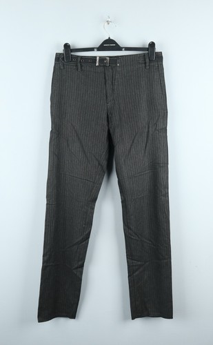 Dirk Bikkembergs, DIRK BIKKEMBERGS Mens VINTAGE Rayon Wool Belted Dress Pants Size 48