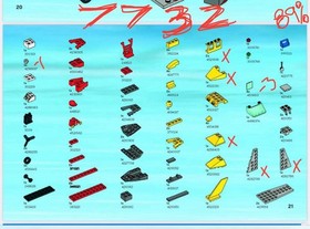 LEGO City 7732 Air Mail 89% Complete w/ Minifigure Special Edition