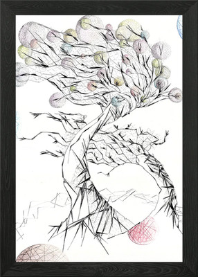 Eine andere Vision der Natur Gerahmtes Wandbild Poster Leinwanddruck Bild