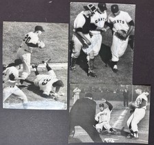 San Francisco Giants Signed Photos Lot of 3 JSA Felipe Alou Orlando Cepeda 8 Sig