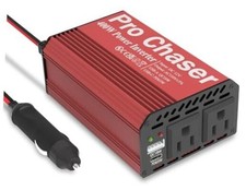 400W Power Inverters for Vehicles - DC 12v to 110v AC Car Inverter Converter,