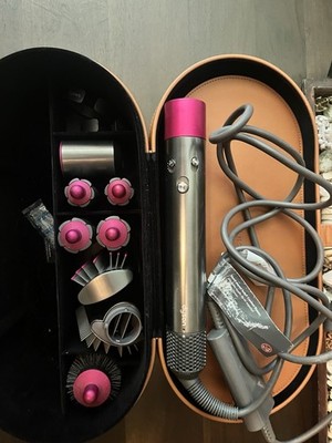 Dyson Airwrap 1st Gen Complete Multi Styler Set with Attachments Nickel/Fuchsia