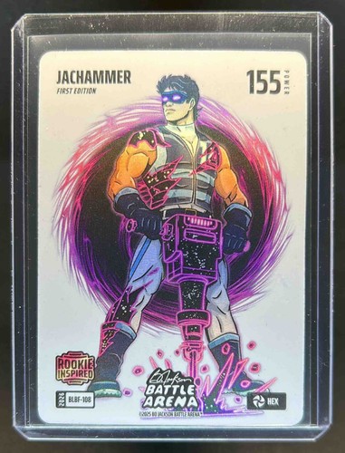 2026 Battle Arena Bo Jackson First Edition Jackhammer Hex Rookie Inspired #108