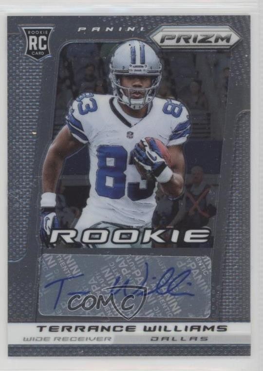 Terrance Williams Panini Prizm #290 Autograph