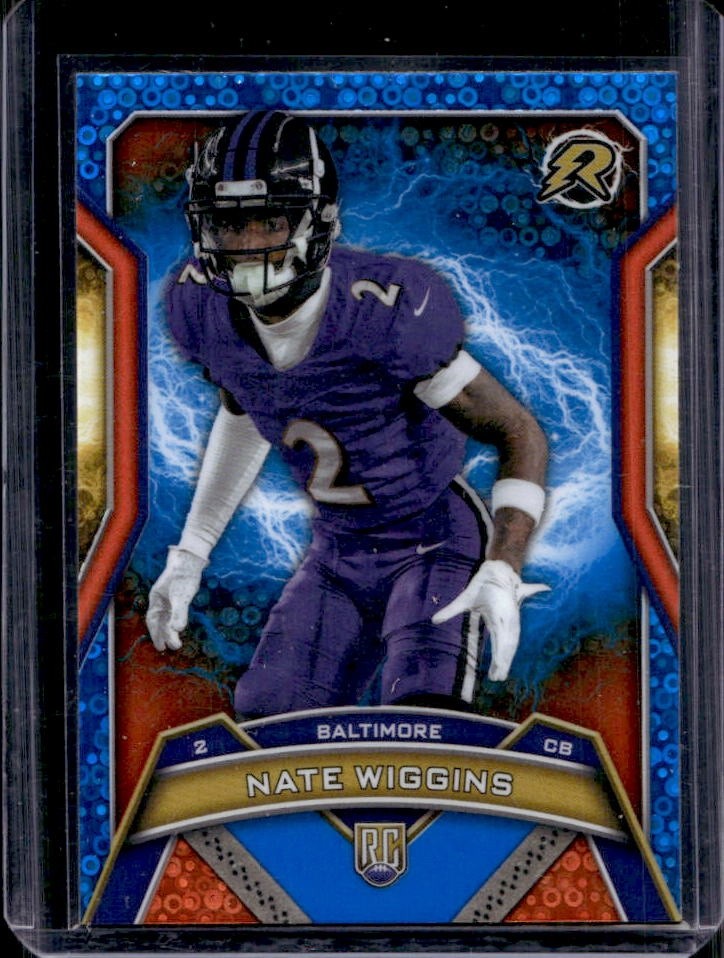 Nate Wiggins Topps Resurgence #108 Blue/Orange Spark