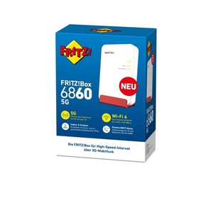 FRITZ!Box 6860 5G | Mobilfunk-Router für Indoor & Outdoor | Wi-Fi 6 | WLAN Mesh