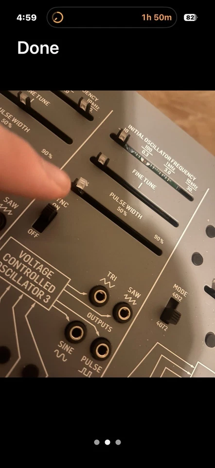 Behringer 2600 Edición Especial Gris Meanie Foto 2 de 3