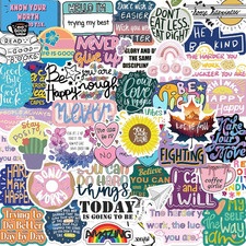 312PCS Motivational Stickers, Inspirational Positive Affirmation Waterproof Viny