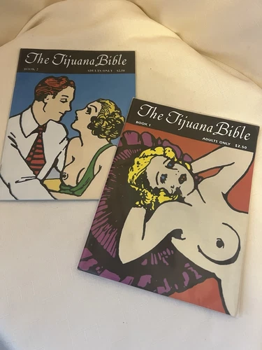 Starhead Comix The Tijuana Bible Adult Comic Books - Lot Of 2 - Excellent