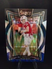 2024 Panini Select - Concourse Drake Maye #27 Black & Blue Shock Prizm (RC)