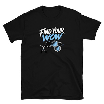 Psychedelic Chemistry Shirt | FIND YOUR WOW | Streetwear Graphic Tee Mens