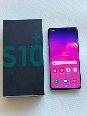 SAMSUNG GALAXY S10+ PLUS GRÜN 128GB ENTSPERRT TOP ZUSTAND OVP