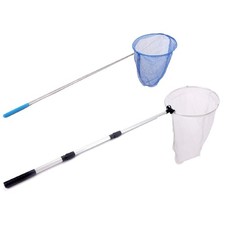 2 Pack Telescopic Butterfly Nets Extendable Kids Insect Fishing Nets Aluminum...