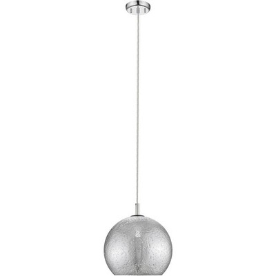 Z-Lite 916-12CH Nimbus 1 Light 12 inch Chrome Pendant Ceiling Light